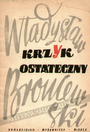 Bar “Pod Zdechłym Psem” by Władysław Broniewski