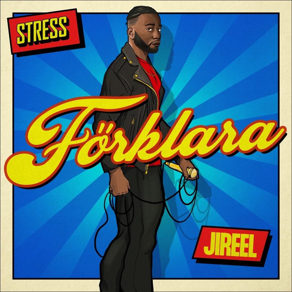 Album cover art for "Förklara" by Stress