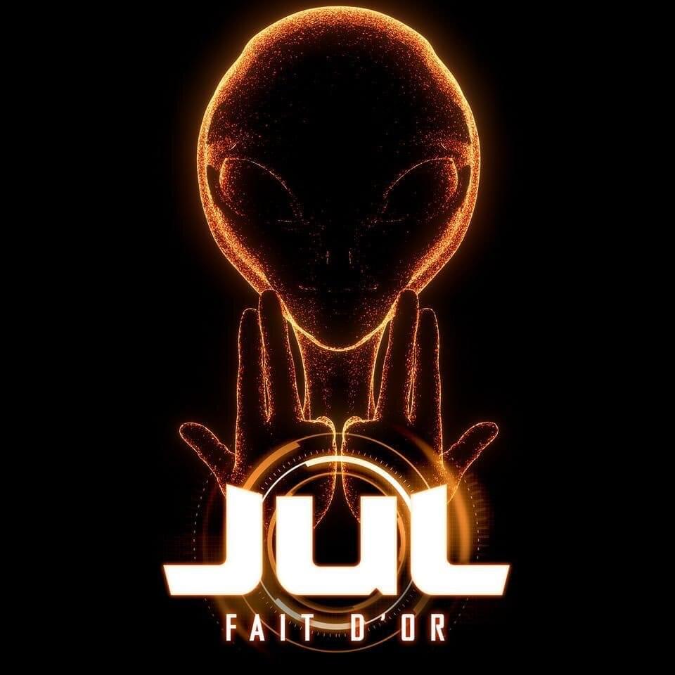 Album cover art for "Fait d’or" by JuL