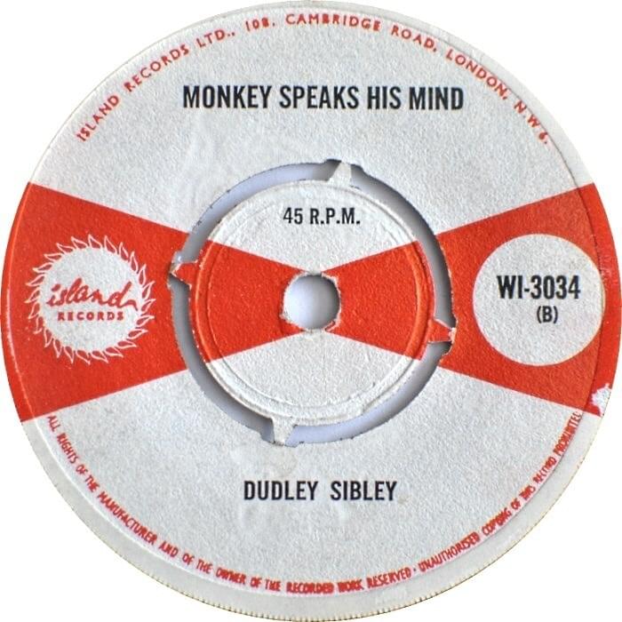 Album cover art for "The Monkey Speaks His Mind" by Dudley Sibley