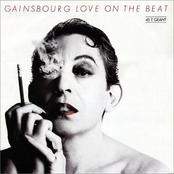 Album cover art for "Love on the Beat" by Serge Gainsbourg