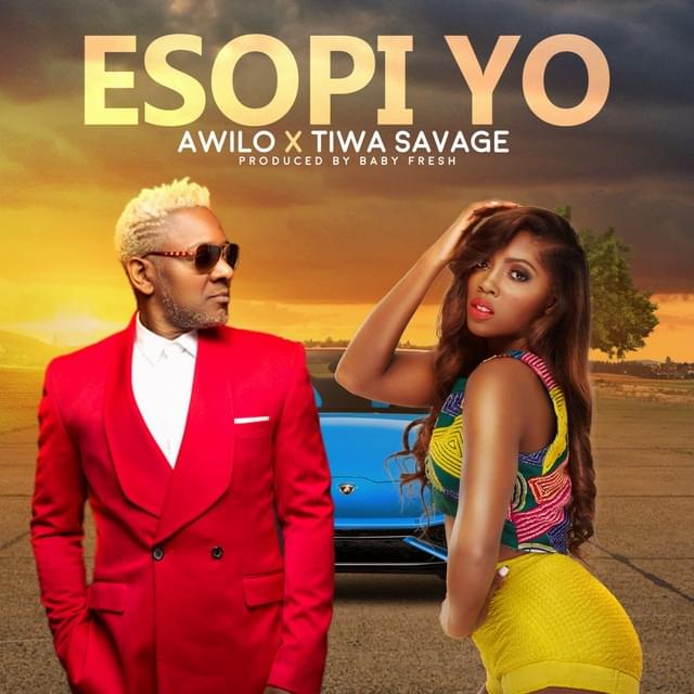 Album cover art for "Esopi Yo" by Awilo Longomba & Tiwa Savage