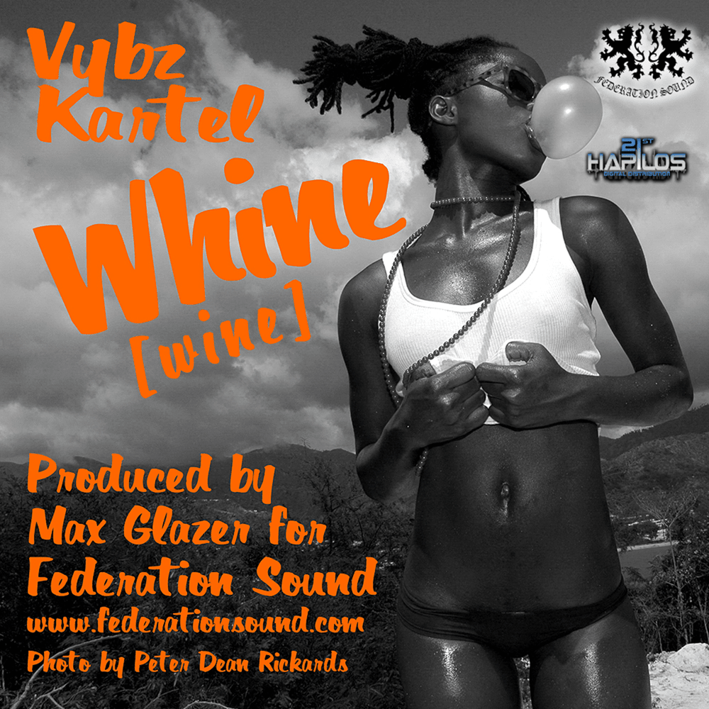 Album cover art for "Whine (wine)" by Vybz Kartel