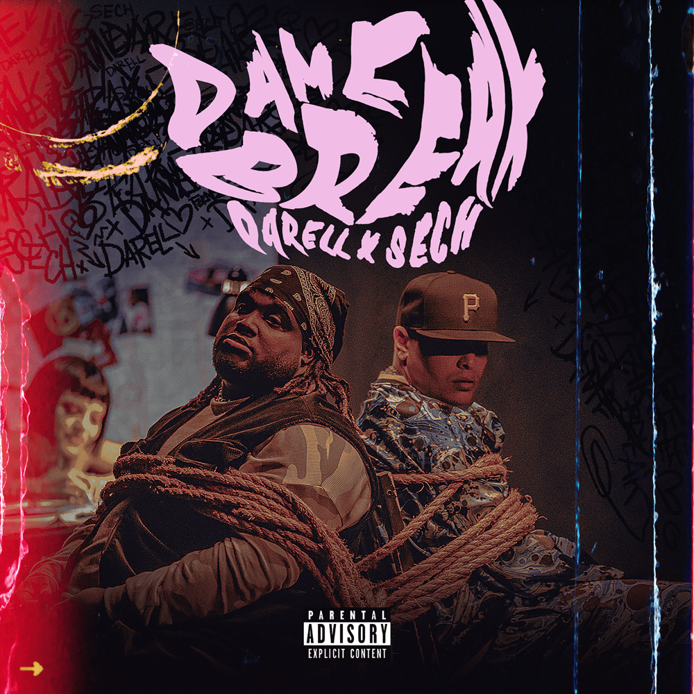 Album cover art for "Dame Break" by Darell