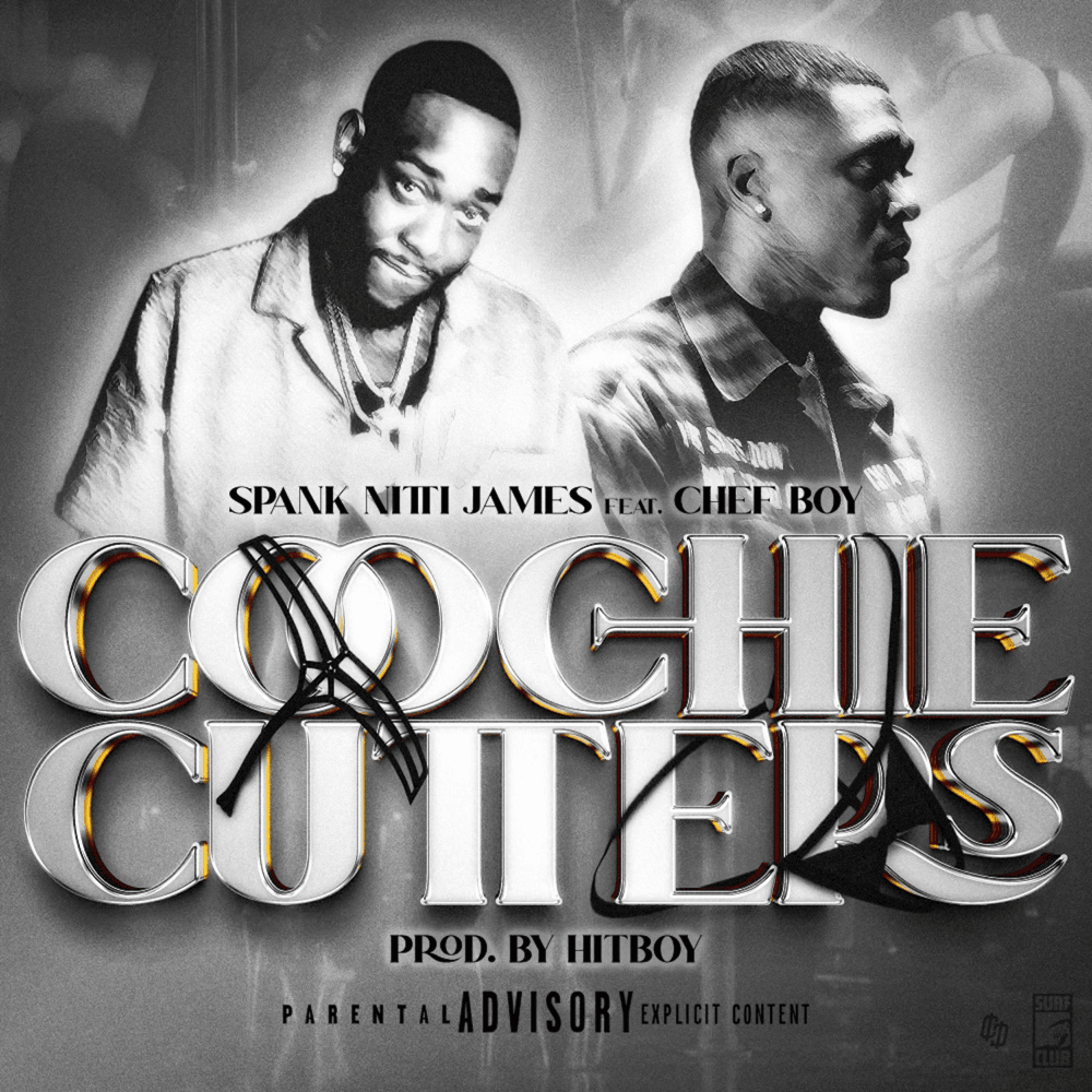 Album cover art for "Coochie Cutters" by Spank Nitti James