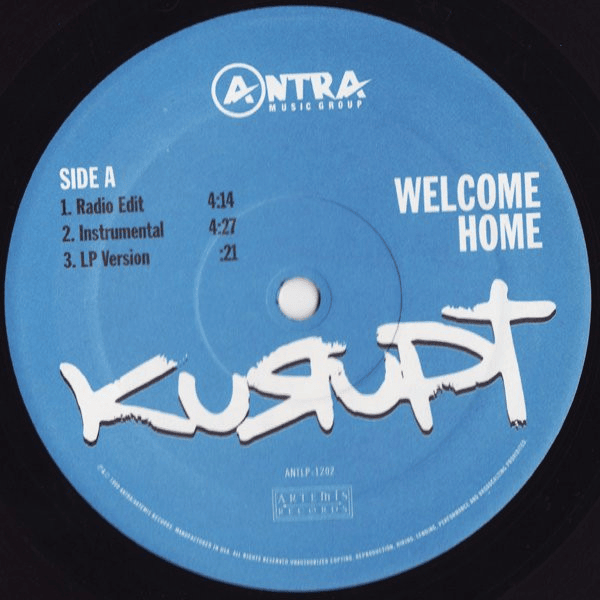 Album cover art for "Welcome Home" by Kurupt & LaToiya Williams