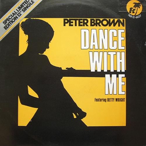Album cover art for "Dance With Me" by Peter Brown & Betty Wright