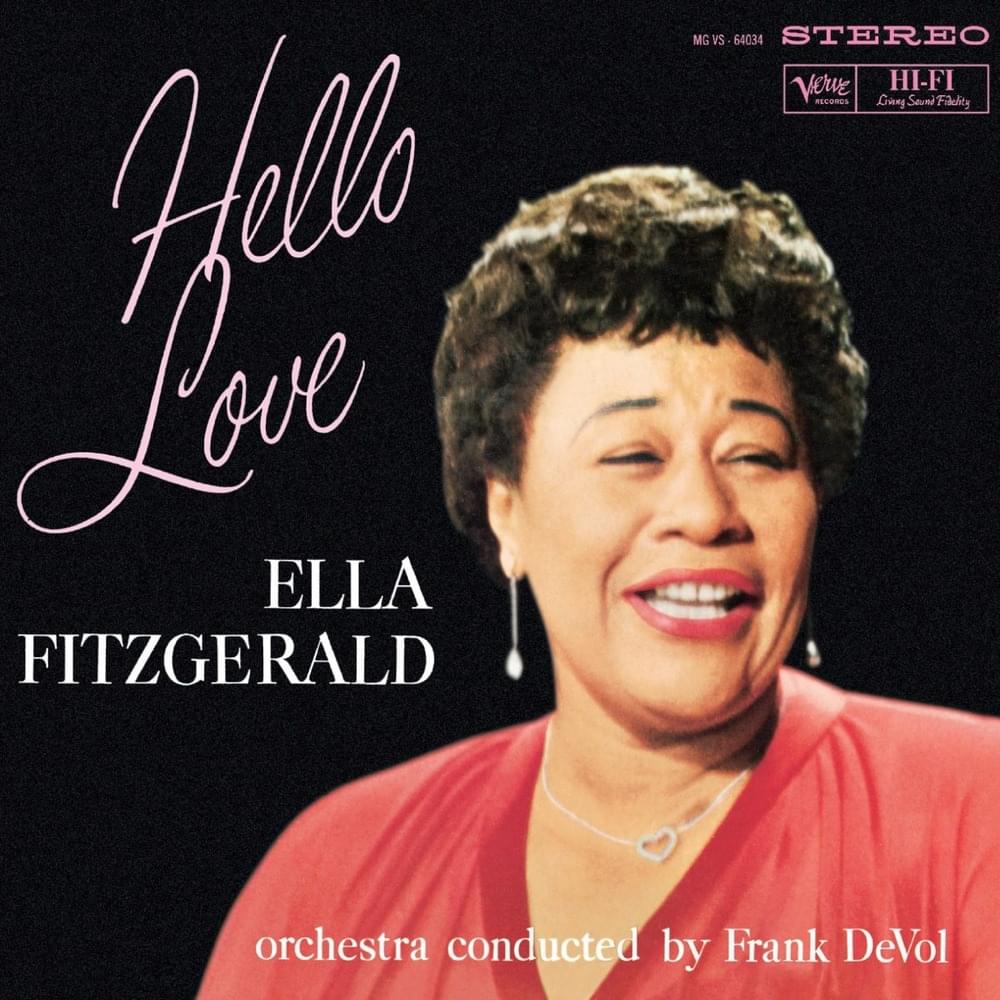 Album cover art for "Tenderly" by Ella Fitzgerald