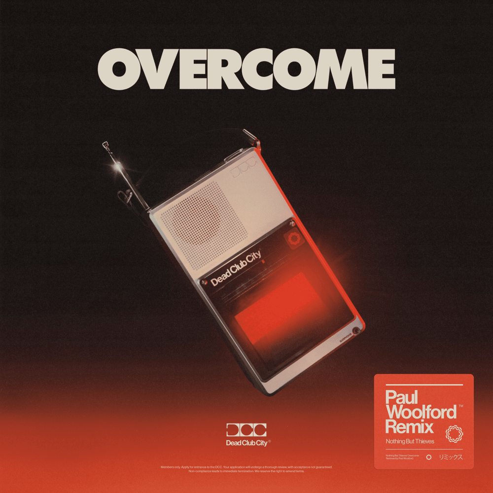 Album cover art for "Overcome (Paul Woolford Remix)" by Nothing But Thieves