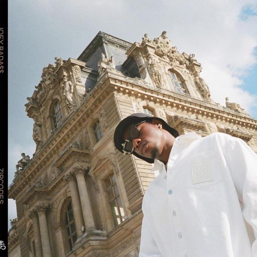Album cover art for "Zipcodes" by Joey Bada$$