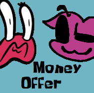 Album cover art for "Money Offer" by Malk (FNF) & Girlfriend (FNF)