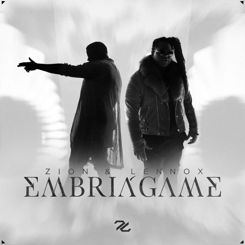 Album cover art for "Embriágame" by Zion & Lennox
