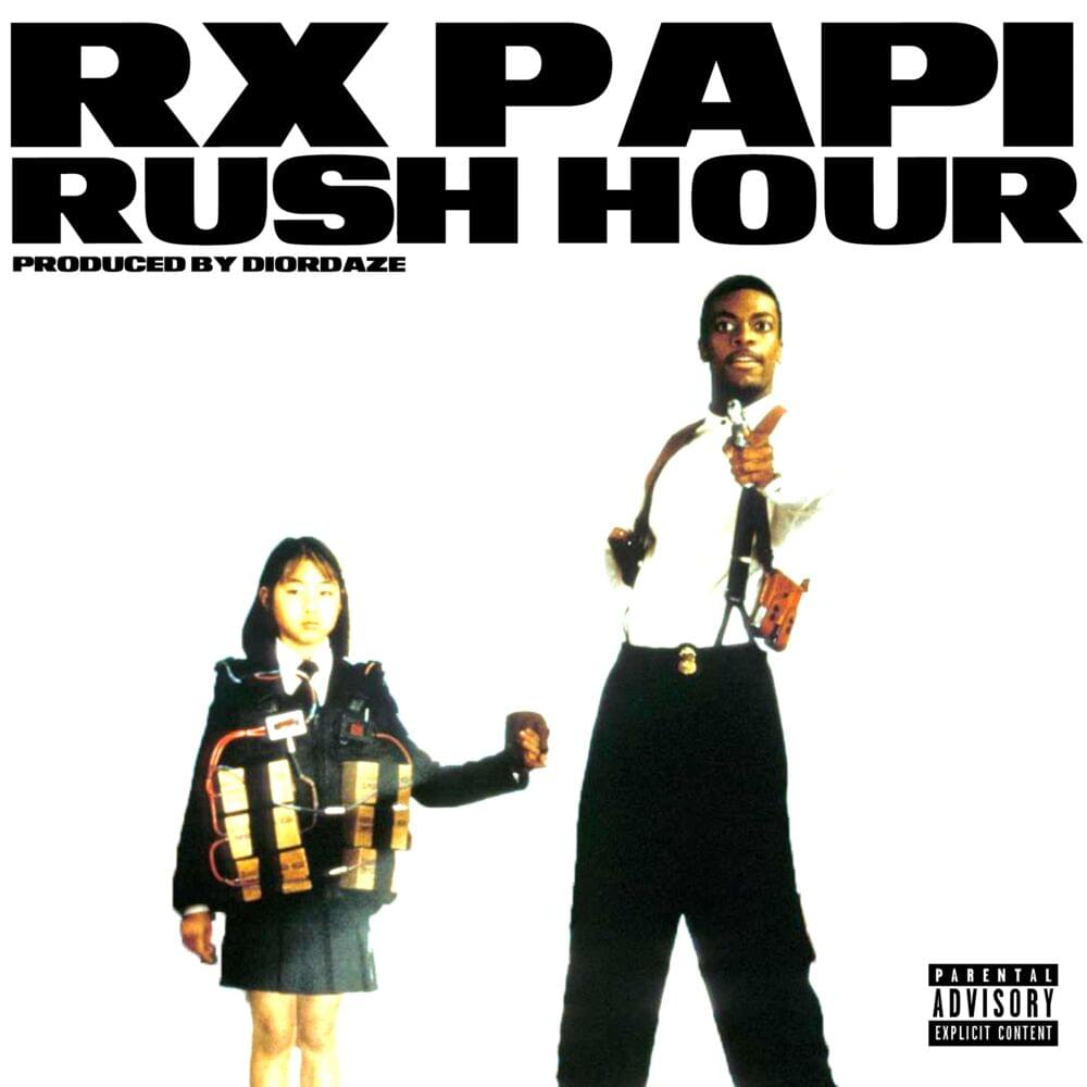 Album cover art for "Rush Hour" by Rx Papi