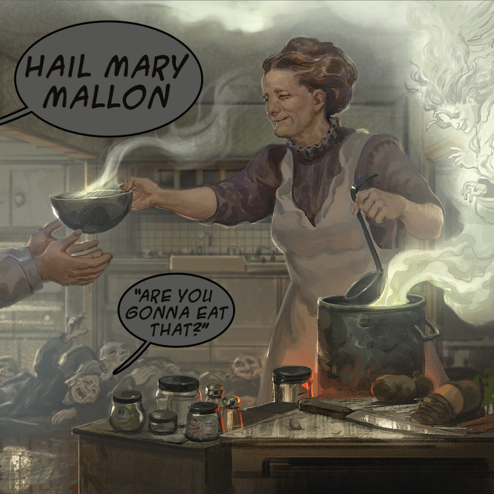 Album cover art for "Grubstake" by Hail Mary Mallon