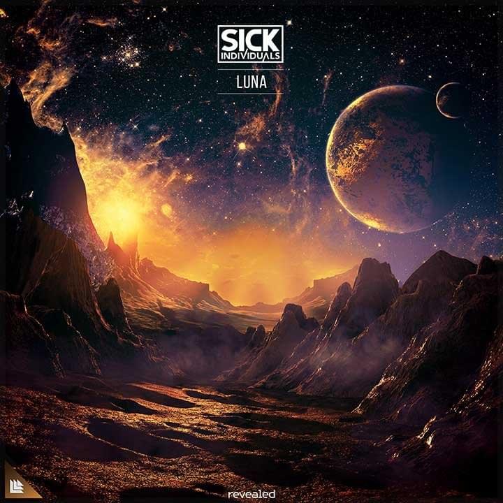 Album cover art for "LUNA" by Revealed Recordings