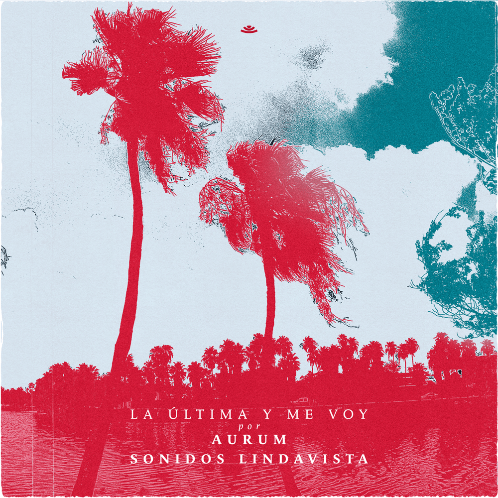 Album cover art for "La Última y Me Voy (Un Tributo a División Minúscula)" by Aurum