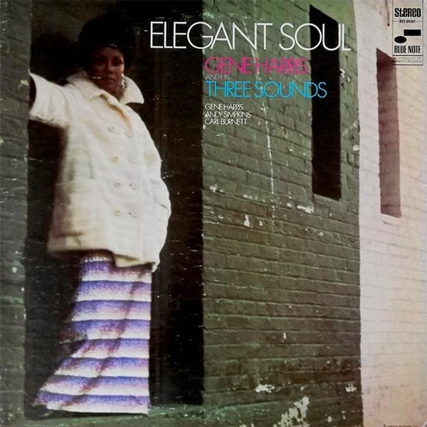 Album cover art for "Book of Slim" by Gene Harris & The Three Sounds