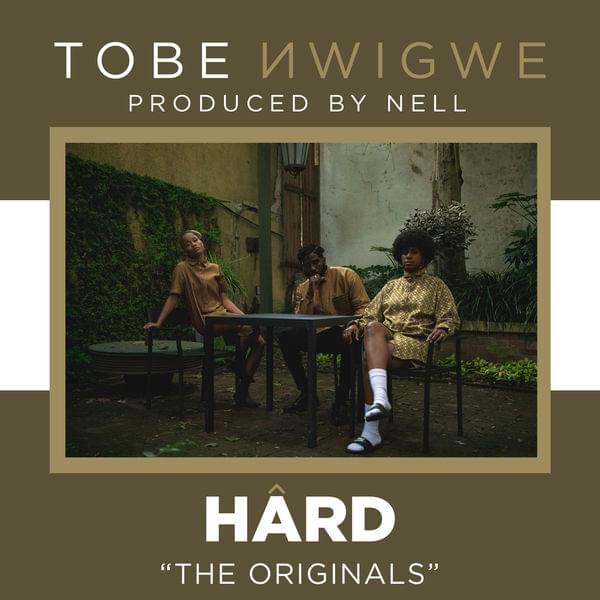 Album cover art for "H�RD." by Tobe Nwigwe