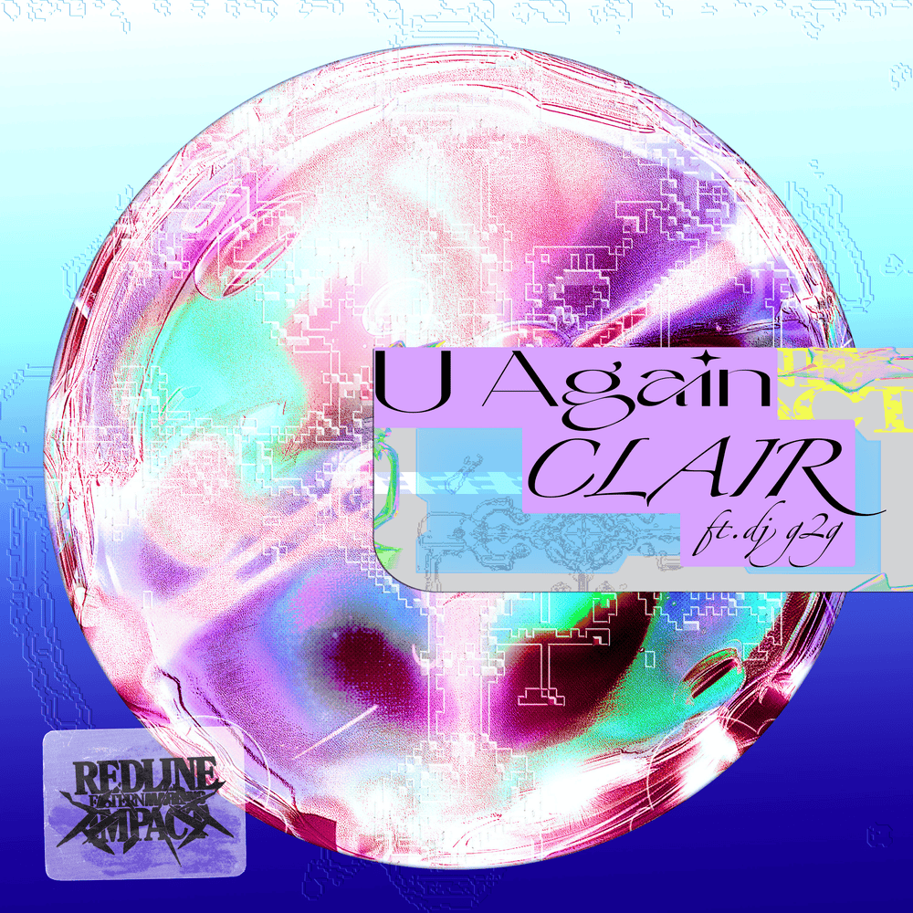 Album cover art for "U Again" by CLAIR (AUS)