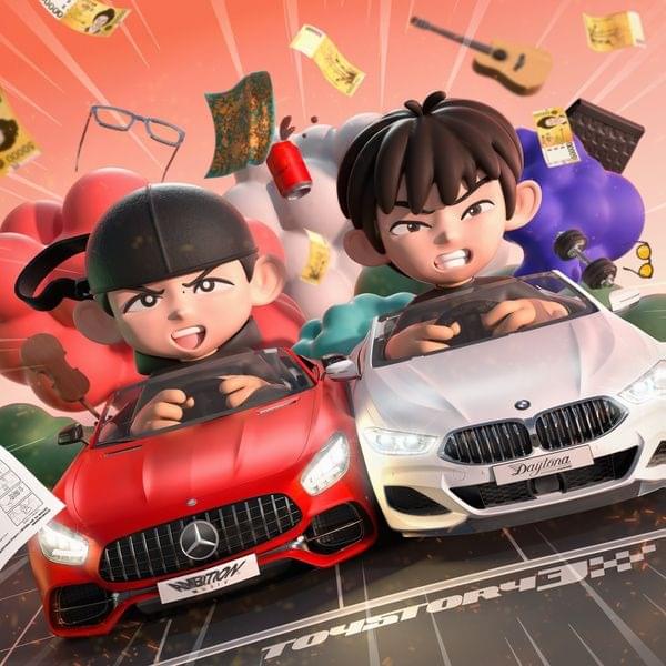 Album cover art for "STORY" by Leellamarz (릴러말즈)