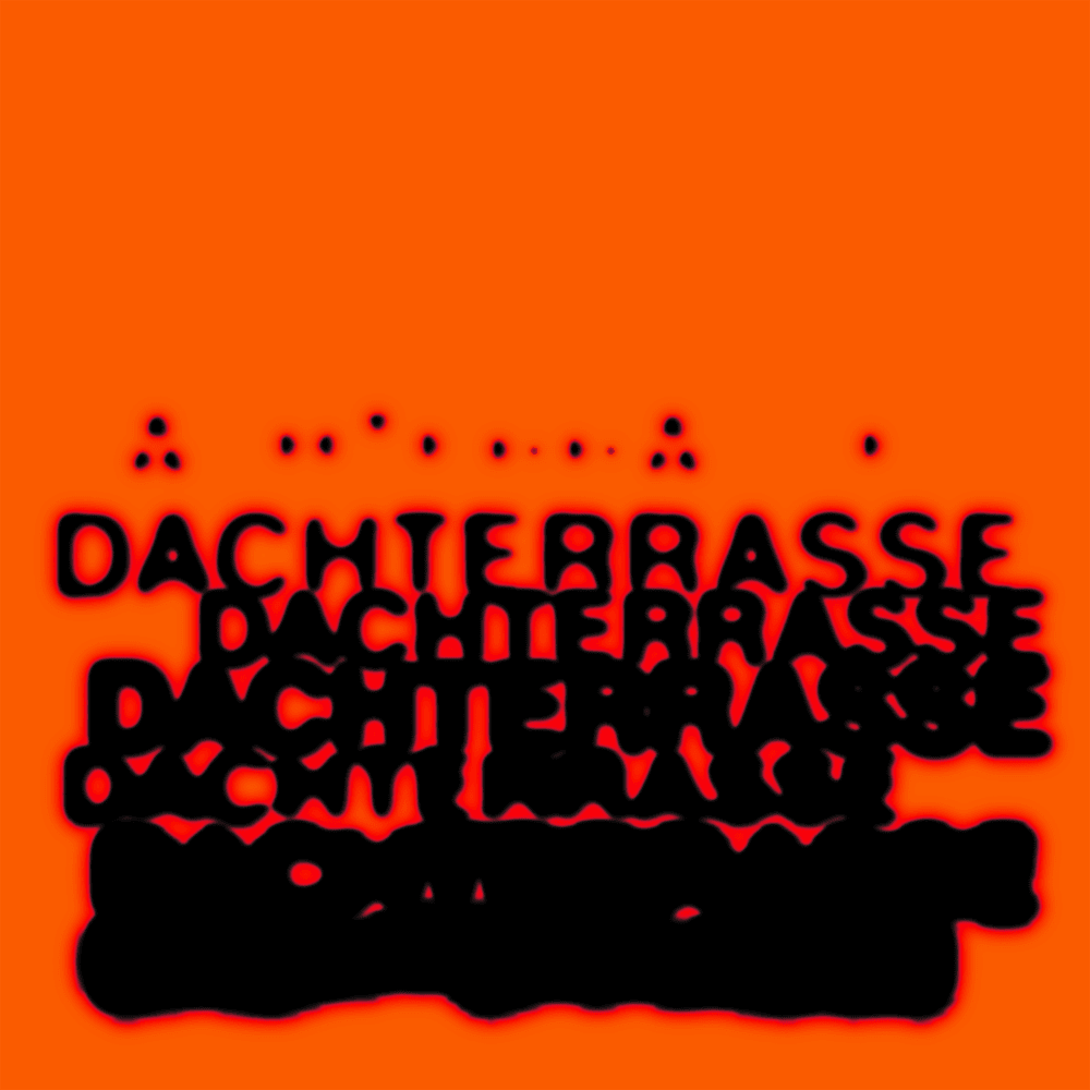 Album cover art for "Dachterrasse" by Tua