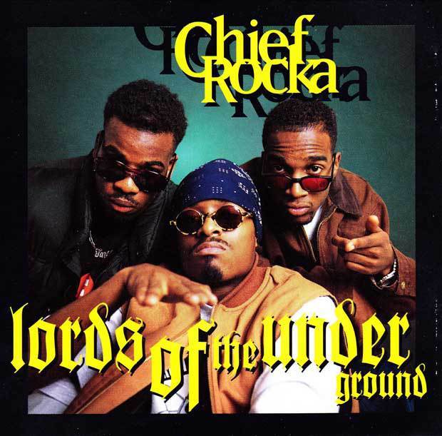 Album cover art for "Chief Rocka" by Lords of the Underground