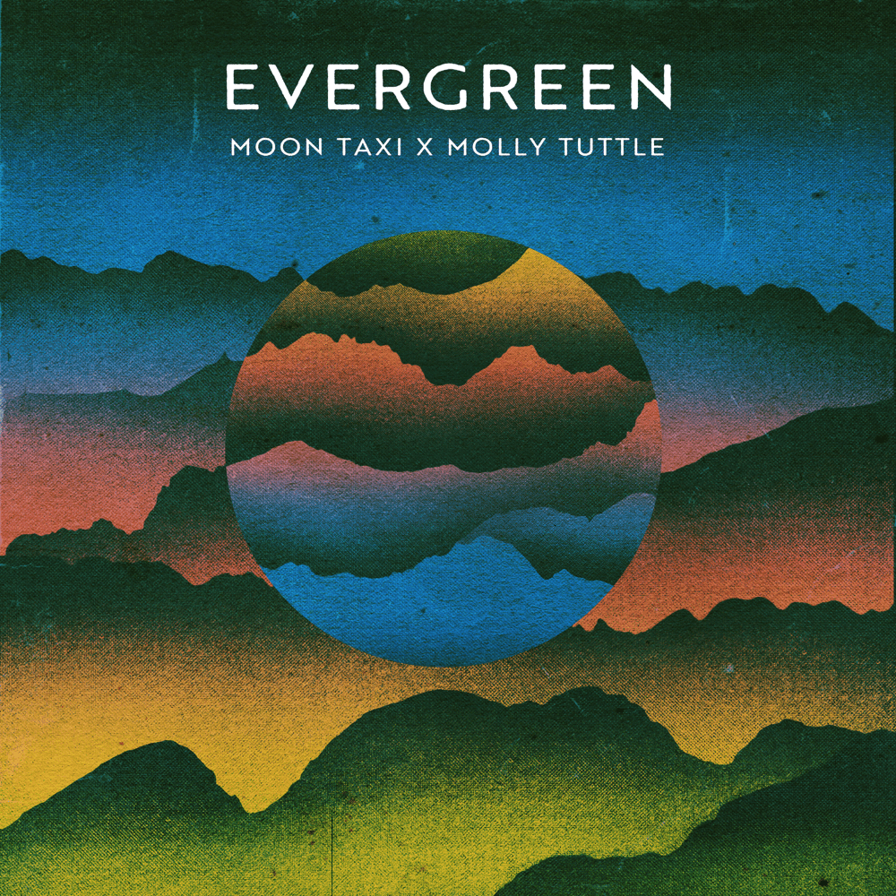 Album cover art for "Evergreen" by Moon Taxi