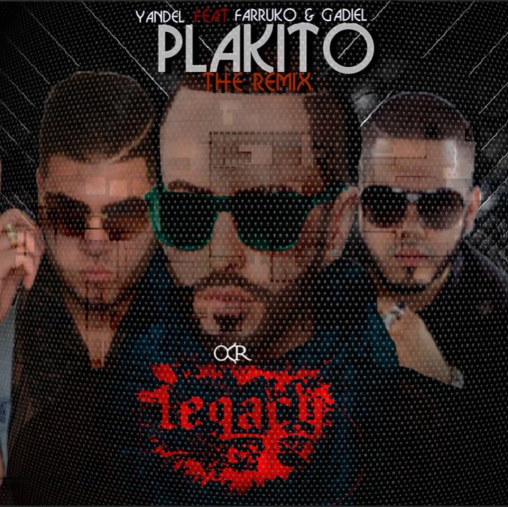 Album cover art for "Plakito (Remix)" by Yandel & Gadiel & Farruko