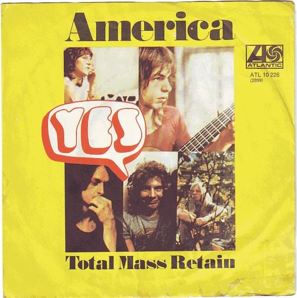 Album cover art for "America" by Yes