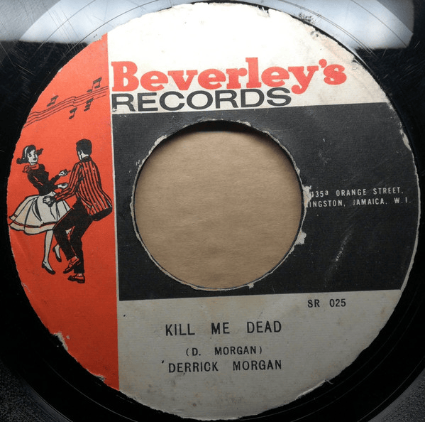 Album cover art for "Kill Me Dead" by Derrick Morgan