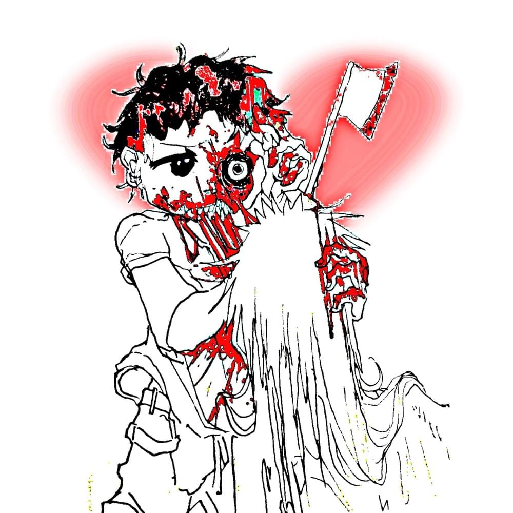 Cover image for psycho nitemare (creepypasta love story)