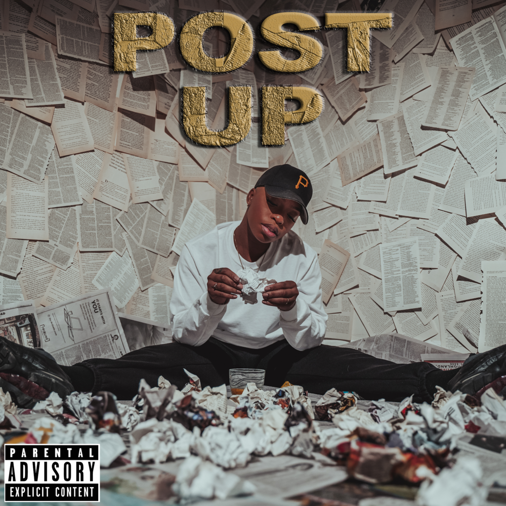 Album cover art for "Post Up" by Loretta Mars