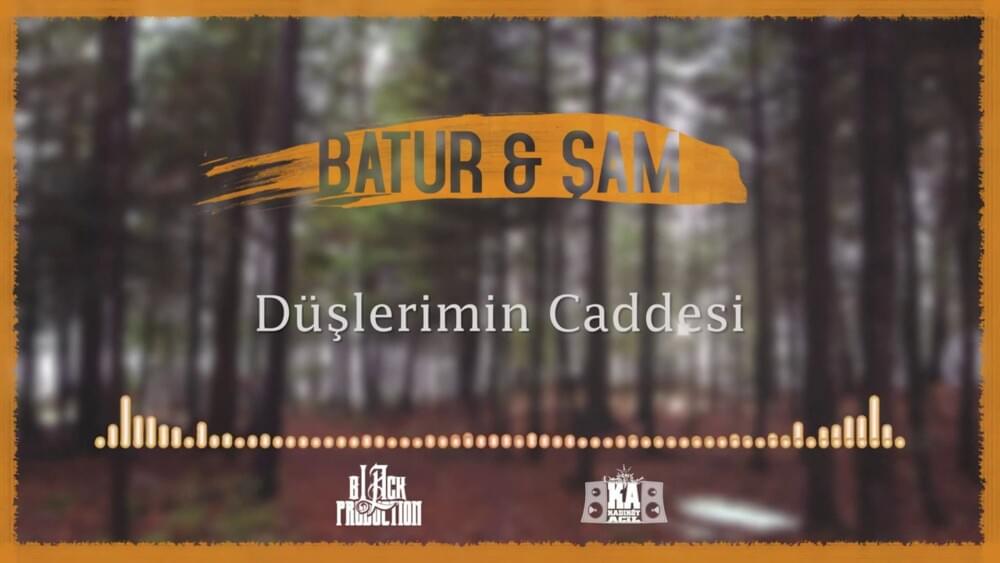Album cover art for "Düşlerimin Caddesi" by Batur & Şam