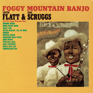 Album cover art for "Lonesome Road Blues" by Flatt & Scruggs
