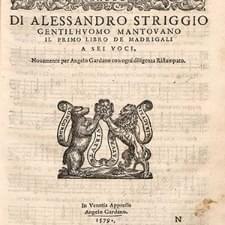 Album cover art for "Anchor ch’io possa dire" by Alessandro Striggio