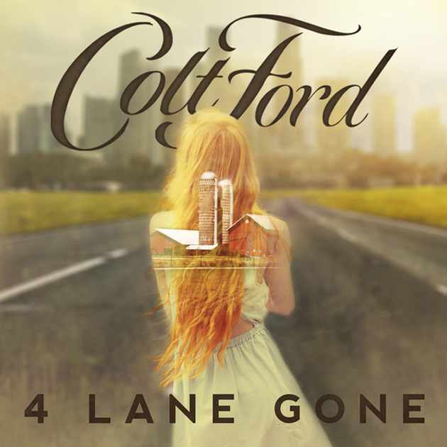 Album cover art for "4 Lane Gone" by Colt Ford