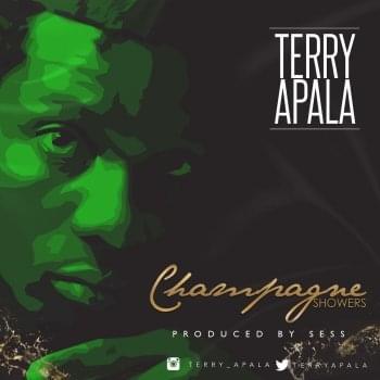 Album cover art for "Champagne Showers" by Terry Apala