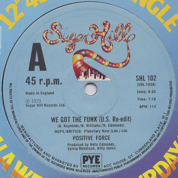 We Got the Funk (12" U.S. Re-Edit Version) by Positive Force