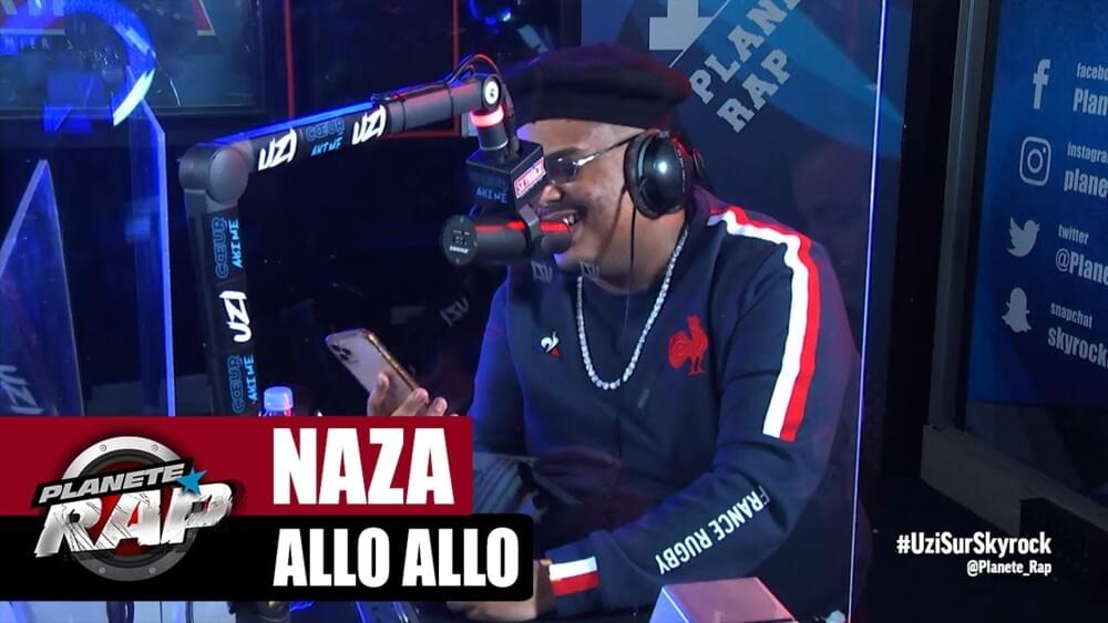 Album cover art for "Allô Allô" by UZI (FRA)