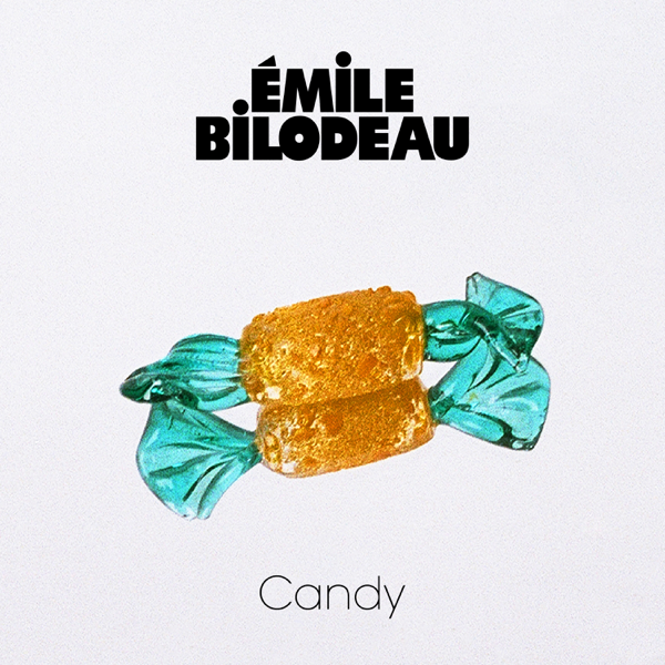 Album cover art for "Candy" by Émile Bilodeau & Caroline Savoie
