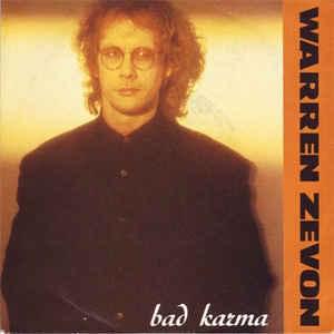 Album cover art for "Bad Karma" by Warren Zevon