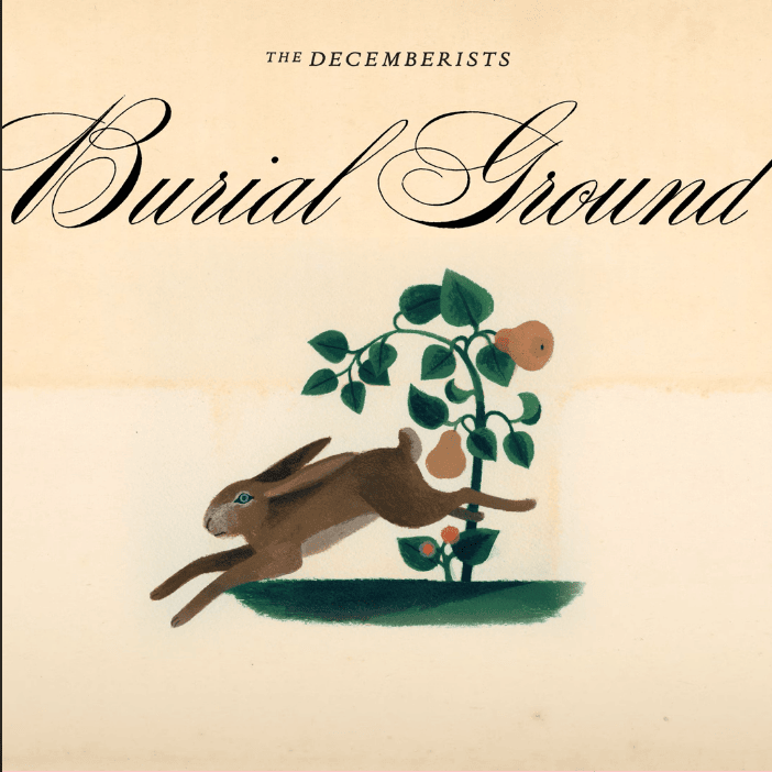 Album cover art for "Burial Ground" by The Decemberists & James Mercer