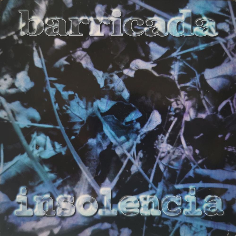 Album cover art for "Insolencia" by Barricada