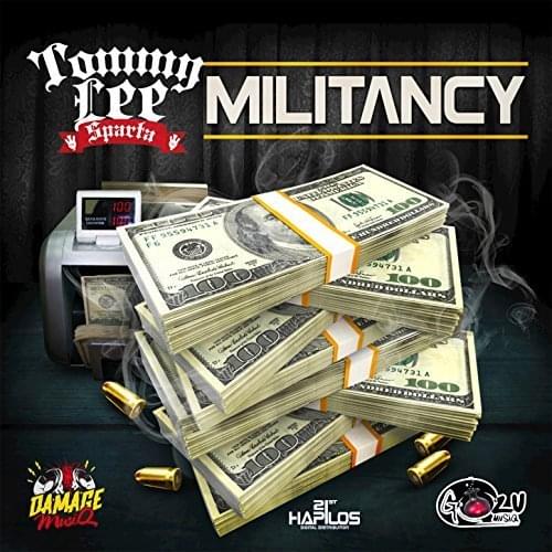 Album cover art for "Militancy" by Tommy Lee Sparta
