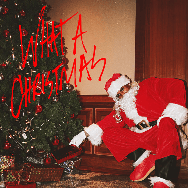 Album cover art for "What A Christmas" by NLE Choppa