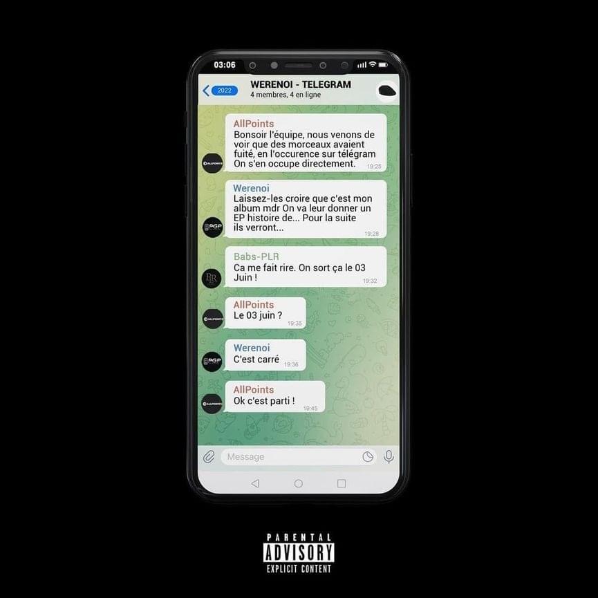 Album cover art for "Jamal" by Werenoi