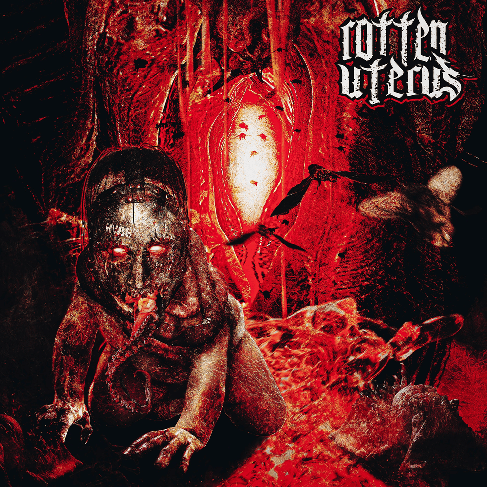 Album cover art for "Rotten Uterus" by ALEXMERSER