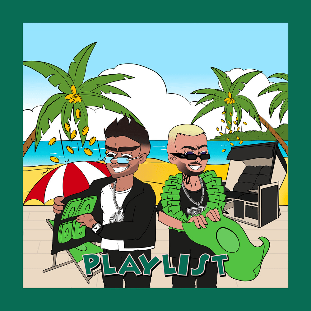 Album cover art for "PLAYLIST" by Jamule