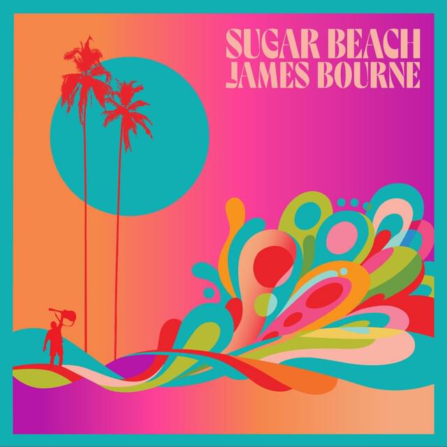 Album cover art for "Sugar Beach" by James Bourne