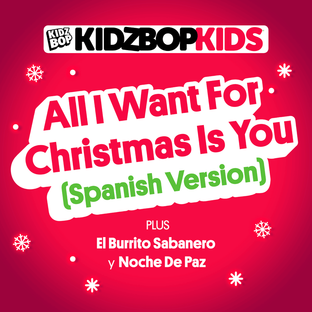 Album cover art for "Noche de Paz" by KIDZ BOP Kids